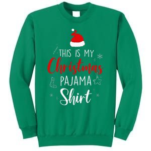 Funny Christmas Pj Pajama Women Pjs For Family Sweatshirt