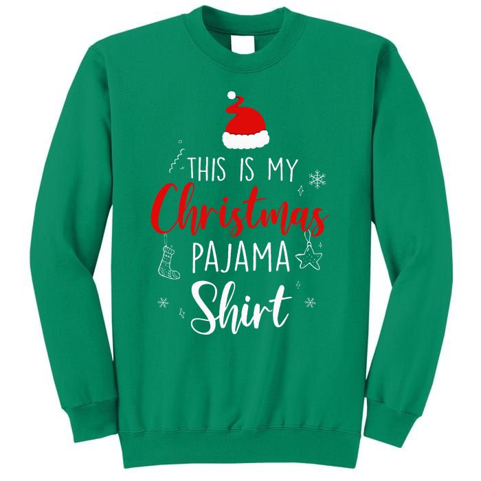 Funny Christmas Pj Pajama Women Pjs For Family Sweatshirt