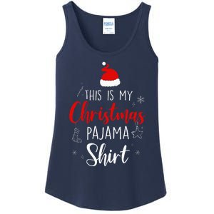 Funny Christmas Pj Pajama Women Pjs For Family Ladies Essential Tank