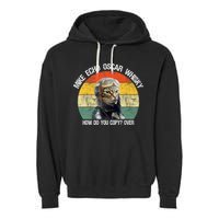 Funny Cat Pilot Mike Echo Oscar Whisky How Do You Copy Meow Garment-Dyed Fleece Hoodie