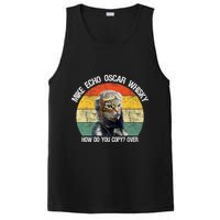 Funny Cat Pilot Mike Echo Oscar Whisky How Do You Copy Meow PosiCharge Competitor Tank
