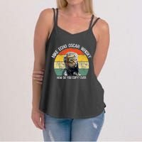 Funny Cat Pilot Mike Echo Oscar Whisky How Do You Copy Meow Women's Strappy Tank