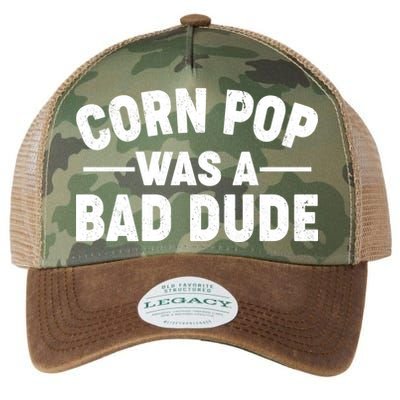 Funny Corn Pop Was A Bad Dude Legacy Tie Dye Trucker Hat