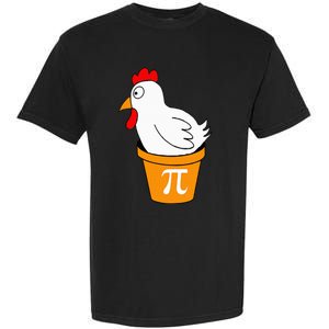 Funny Chicken Pot Pi Day Pie Math Lover Teacher Geek Garment-Dyed Heavyweight T-Shirt