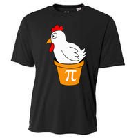 Funny Chicken Pot Pi Day Pie Math Lover Teacher Geek Cooling Performance Crew T-Shirt