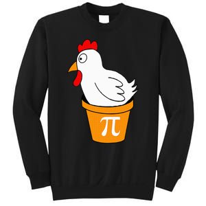 Funny Chicken Pot Pi Day Pie Math Lover Teacher Geek Sweatshirt