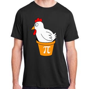 Funny Chicken Pot Pi Day Pie Math Lover Teacher Geek Adult ChromaSoft Performance T-Shirt