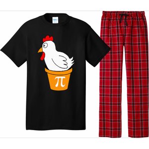 Funny Chicken Pot Pi Day Pie Math Lover Teacher Geek Pajama Set