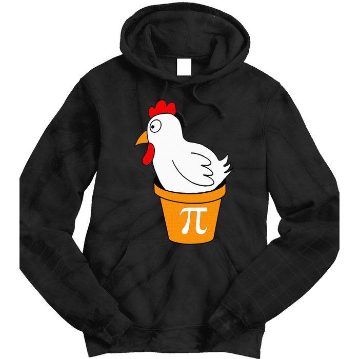 Funny Chicken Pot Pi Day Pie Math Lover Teacher Geek Tie Dye Hoodie