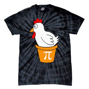 Funny Chicken Pot Pi Day Pie Math Lover Teacher Geek Tie-Dye T-Shirt