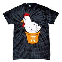 Funny Chicken Pot Pi Day Pie Math Lover Teacher Geek Tie-Dye T-Shirt