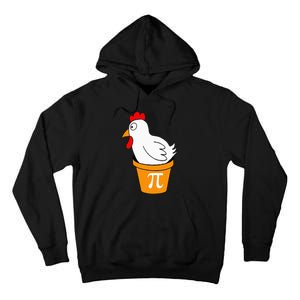 Funny Chicken Pot Pi Day Pie Math Lover Teacher Geek Tall Hoodie