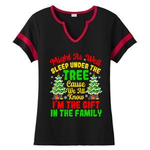 Funny Christmas Pajamas For Familys Womenss Ladies Halftime Notch Neck Tee