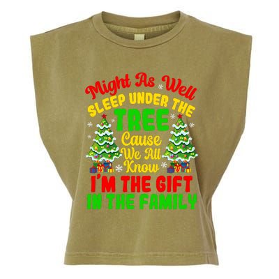 Funny Christmas Pajamas For Familys Womenss Garment-Dyed Women's Muscle Tee