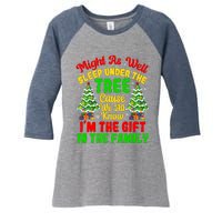 Funny Christmas Pajamas For Familys Womenss Women's Tri-Blend 3/4-Sleeve Raglan Shirt