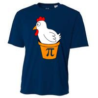 Funny Chicken Pot Pie Math Lover Gift Cooling Performance Crew T-Shirt