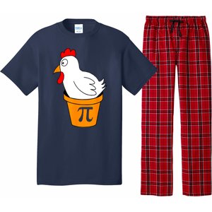 Funny Chicken Pot Pie Math Lover Gift Pajama Set