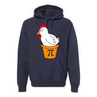 Funny Chicken Pot Pie Math Lover Gift Premium Hoodie