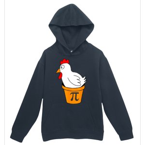 Funny Chicken Pot Pie Math Lover Gift Urban Pullover Hoodie