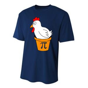 Funny Chicken Pot Pie Math Lover Gift Performance Sprint T-Shirt