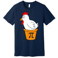 Funny Chicken Pot Pie Math Lover Gift Premium T-Shirt