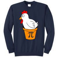 Funny Chicken Pot Pie Math Lover Gift Tall Sweatshirt