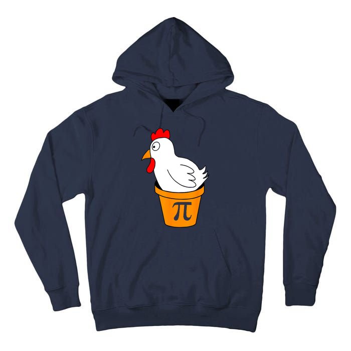 Funny Chicken Pot Pie Math Lover Gift Tall Hoodie