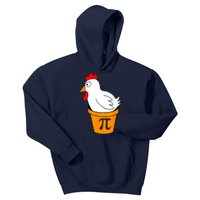 Funny Chicken Pot Pie Math Lover Gift Kids Hoodie