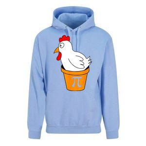 Funny Chicken Pot Pie Math Lover Gift Unisex Surf Hoodie