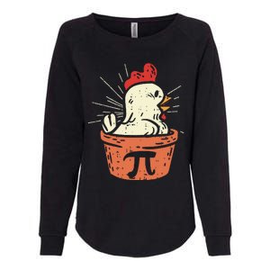 Funny Chicken Pot Pi Shirts Day Pie Math Lover Geek Gift Womens California Wash Sweatshirt