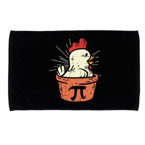 Funny Chicken Pot Pi Shirts Day Pie Math Lover Geek Gift Microfiber Hand Towel