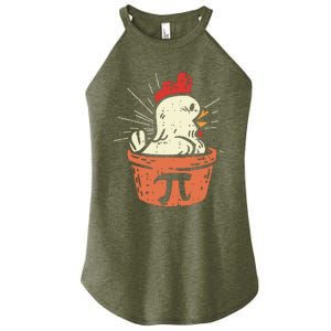 Funny Chicken Pot Pi Shirts Day Pie Math Lover Geek Gift Women's Perfect Tri Rocker Tank