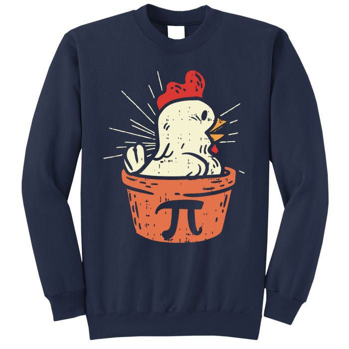 Funny Chicken Pot Pi Shirts Day Pie Math Lover Geek Gift Sweatshirt