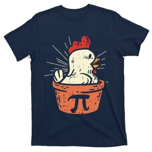 Funny Chicken Pot Pi Shirts Day Pie Math Lover Geek Gift T-Shirt