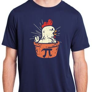 Funny Chicken Pot Pi Shirts Day Pie Math Lover Geek Gift Adult ChromaSoft Performance T-Shirt