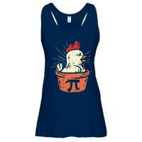 Funny Chicken Pot Pi Shirts Day Pie Math Lover Geek Gift Ladies Essential Flowy Tank