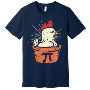 Funny Chicken Pot Pi Shirts Day Pie Math Lover Geek Gift Premium T-Shirt