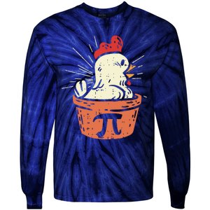 Funny Chicken Pot Pi Shirts Day Pie Math Lover Geek Gift Tie-Dye Long Sleeve Shirt