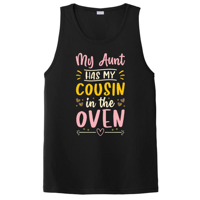 Funny Cute Pregnancy My Aunt Has My Cousin In The Oven PosiCharge Competitor Tank