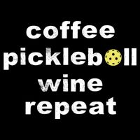 Funny Coffee Pickleball Wine Repeat Dinker Er Gift Impact Tech Backpack