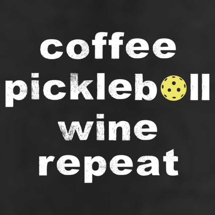 Funny Coffee Pickleball Wine Repeat Dinker Er Gift 25L Jumbo Tote