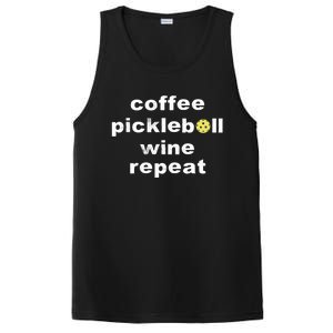 Funny Coffee Pickleball Wine Repeat Dinker Er Gift PosiCharge Competitor Tank