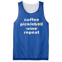 Funny Coffee Pickleball Wine Repeat Dinker Er Gift Mesh Reversible Basketball Jersey Tank