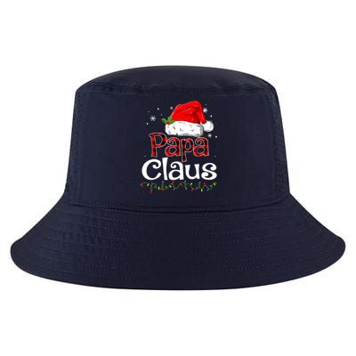 Funny Christmas Papa Claus Santa Pajama Matching Family Gift Cool Comfort Performance Bucket Hat