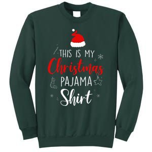 Funny Christmas PJ Pajama PJS for Family Sweatshirt