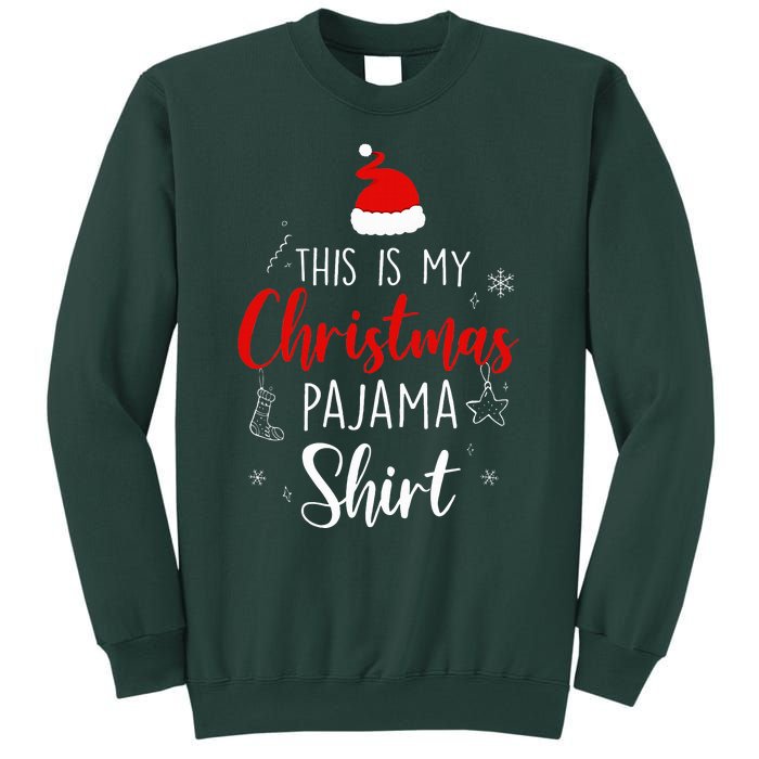 Funny Christmas PJ Pajama PJS for Family Sweatshirt