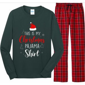 Funny Christmas PJ Pajama PJS for Family Long Sleeve Pajama Set