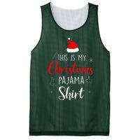 Funny Christmas PJ Pajama PJS for Family Mesh Reversible Basketball Jersey Tank