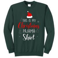 Funny Christmas PJ Pajama PJS for Family Tall Sweatshirt