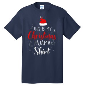 Funny Christmas PJ Pajama PJS for Family Tall T-Shirt